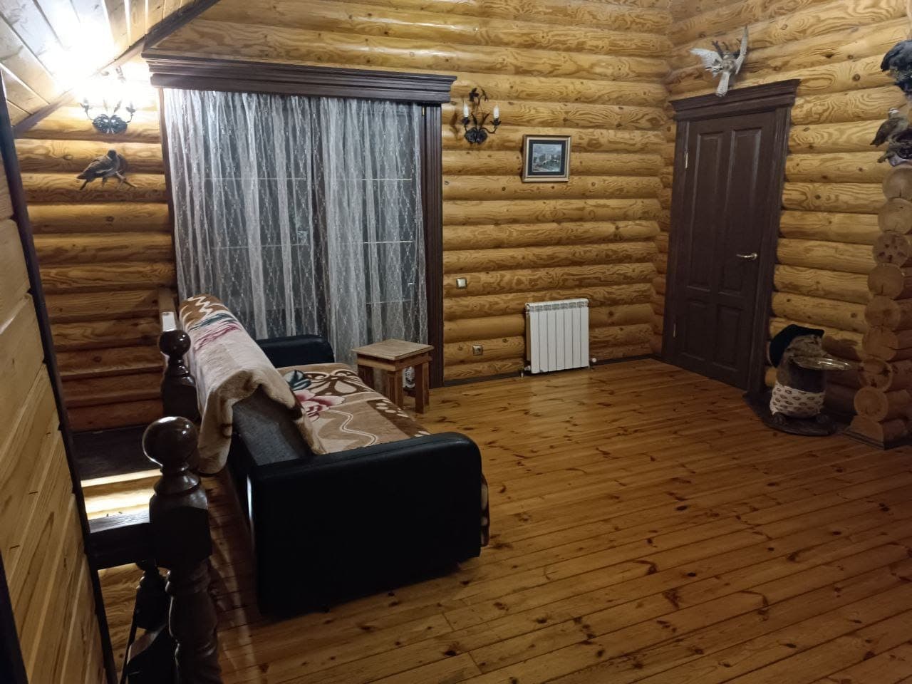 Комната отдыха в доме с баней на сутки